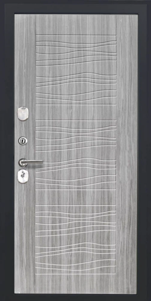 Входная дверь ДвериПРО Д-68 ФЛ-259 (10мм, Дуб с пилением) DPRO227619 внутренняя сторона