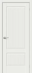 Межкомнатная дверь Прима-12.Ф7 White Matt BR5116