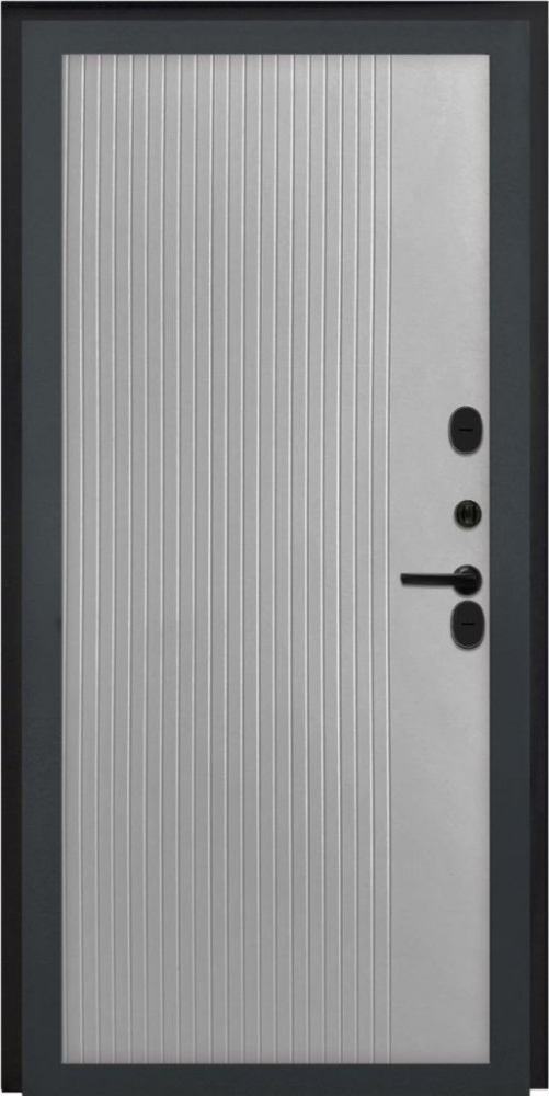 Входная дверь ДвериПРО L Термо ФЛ-790 Velutto Grigio DPRO196833 внутренняя сторона
