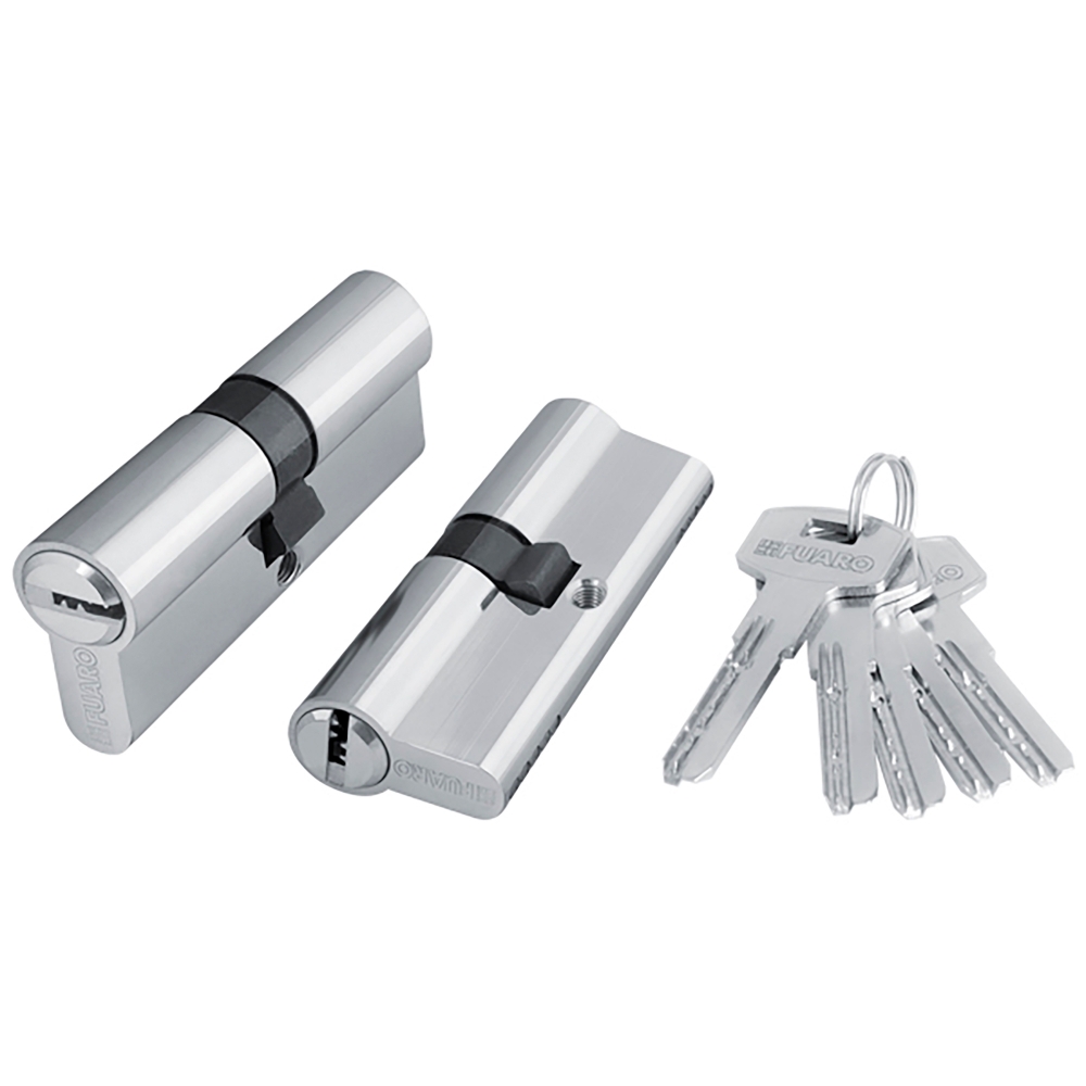 Фото Цилиндровый механизм (200 ZA/70) 2000ZAKey70(30+10+30) CP хром 5Key